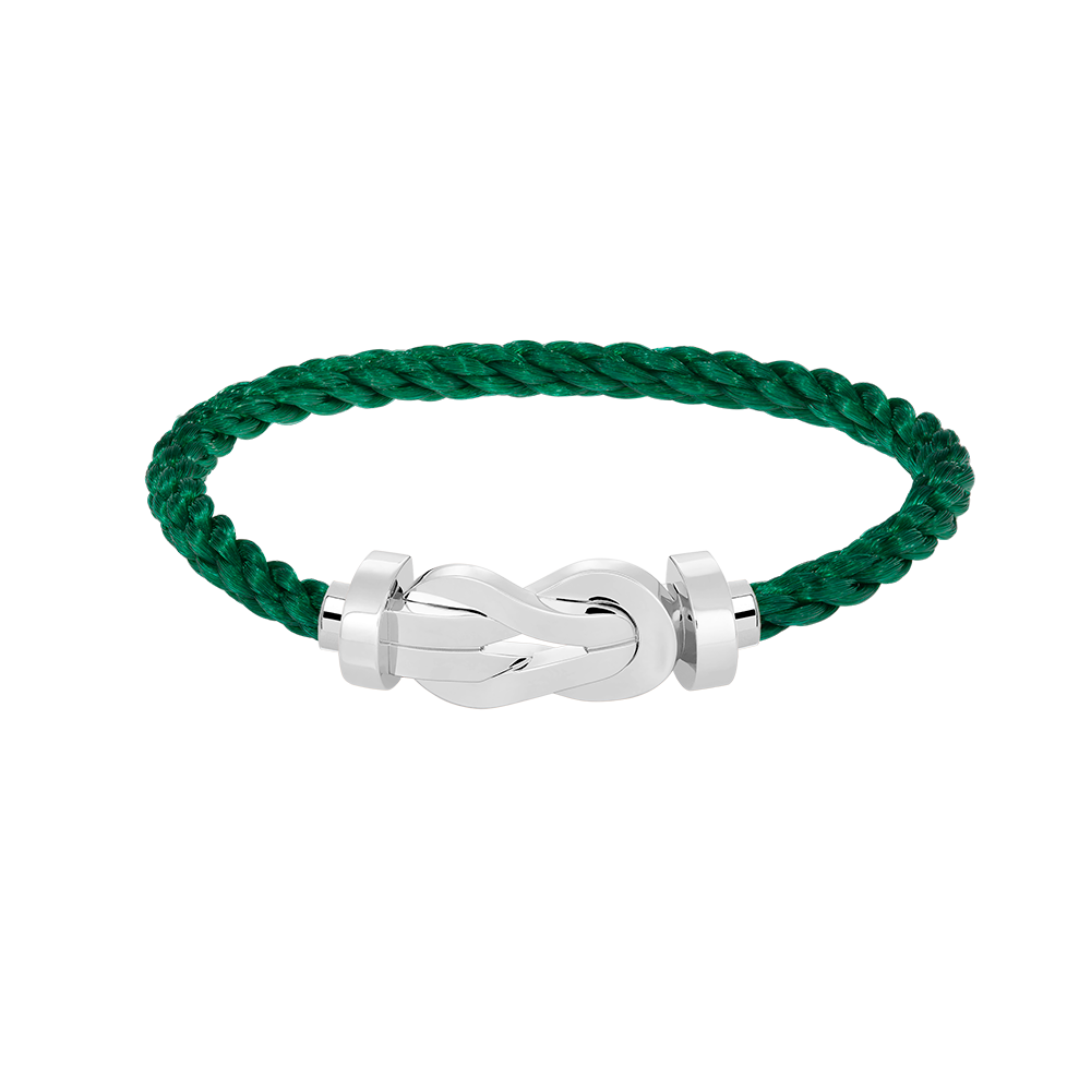 ¡®Moco¡¯CHANCE LARGE 8 FIGURE BUCKLE NO DIAMOND BRACELET SILVER