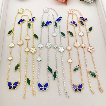 [moco jewelrys] 26 NEW CLOVER 15 MOTIFS LUCKY NECKLACE
