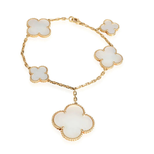 [moco jewelrys]MAGIC CLOVER MOP GOLD ARMREIF 5 MOTIVE