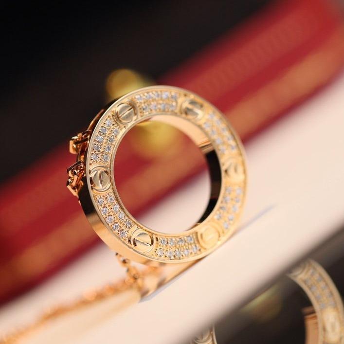 [moco jewelrys]LIEBESKETTE VERSTELLBAR ROSÉGOLD