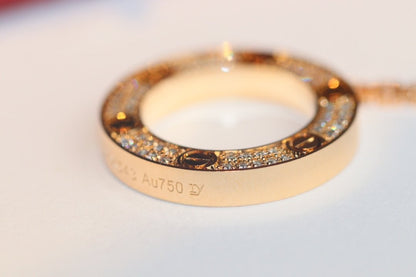 [moco jewelrys]LIEBESKETTE VERSTELLBAR ROSÉGOLD