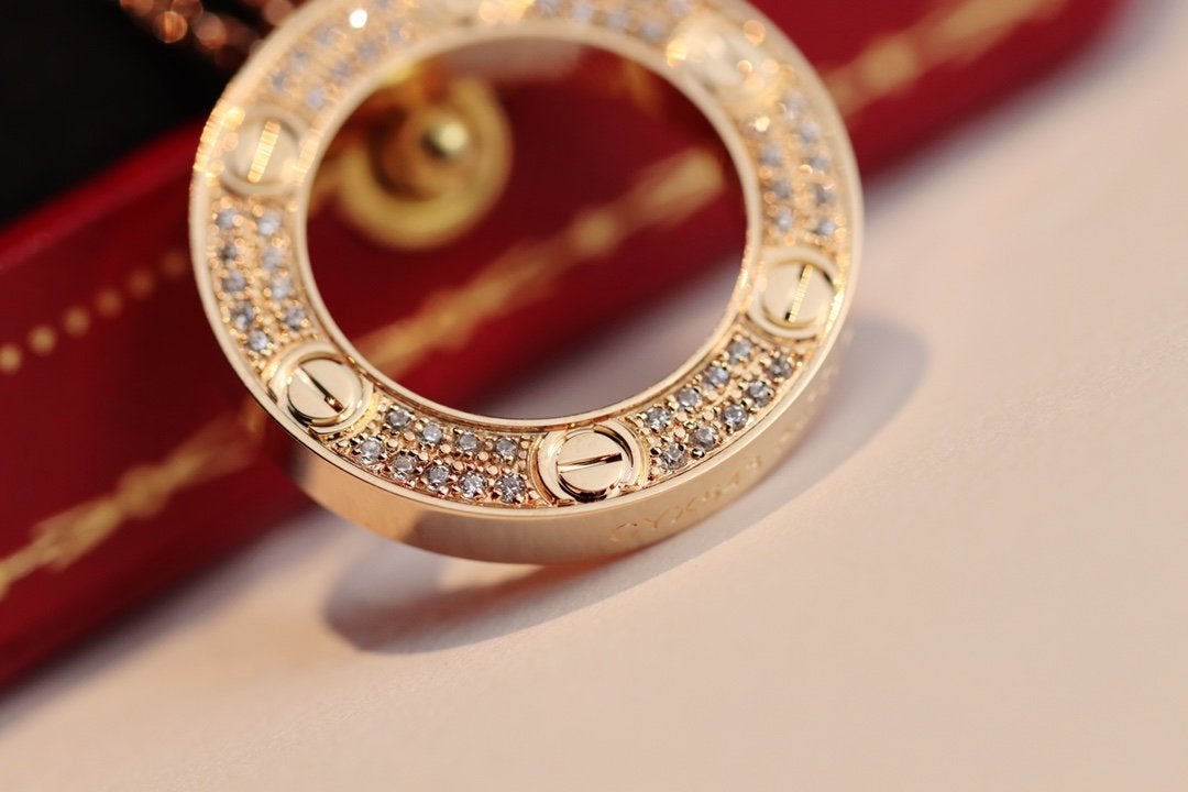 [moco jewelrys]LIEBESKETTE VERSTELLBAR ROSÉGOLD
