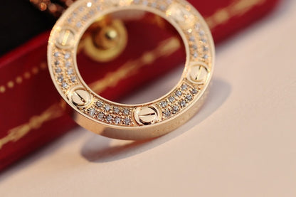 [moco jewelrys]LIEBESKETTE VERSTELLBAR ROSÉGOLD