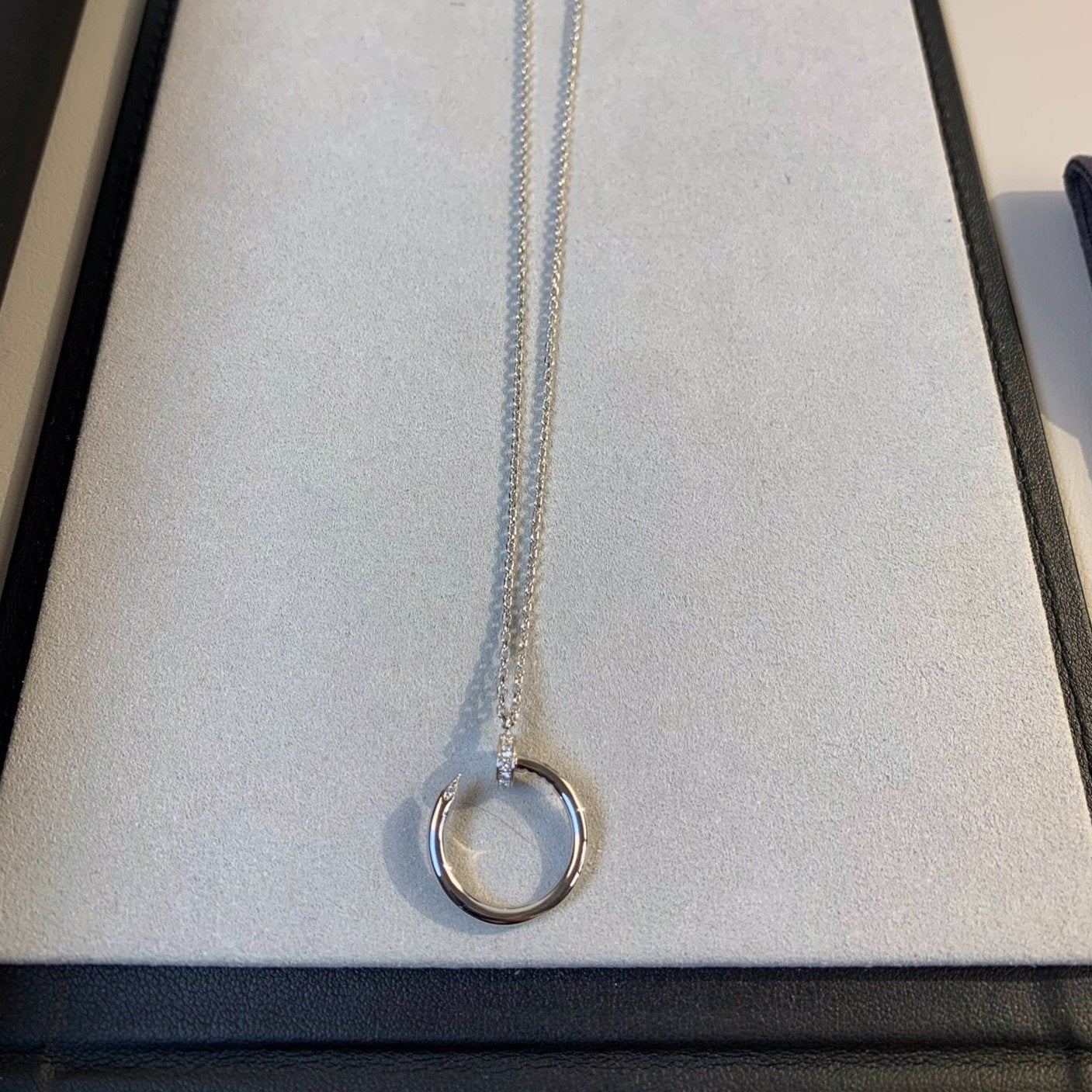 [moco jewelrys]JUSTE COLLIER SILBER