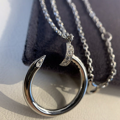 [moco jewelrys]JUSTE COLLIER SILBER