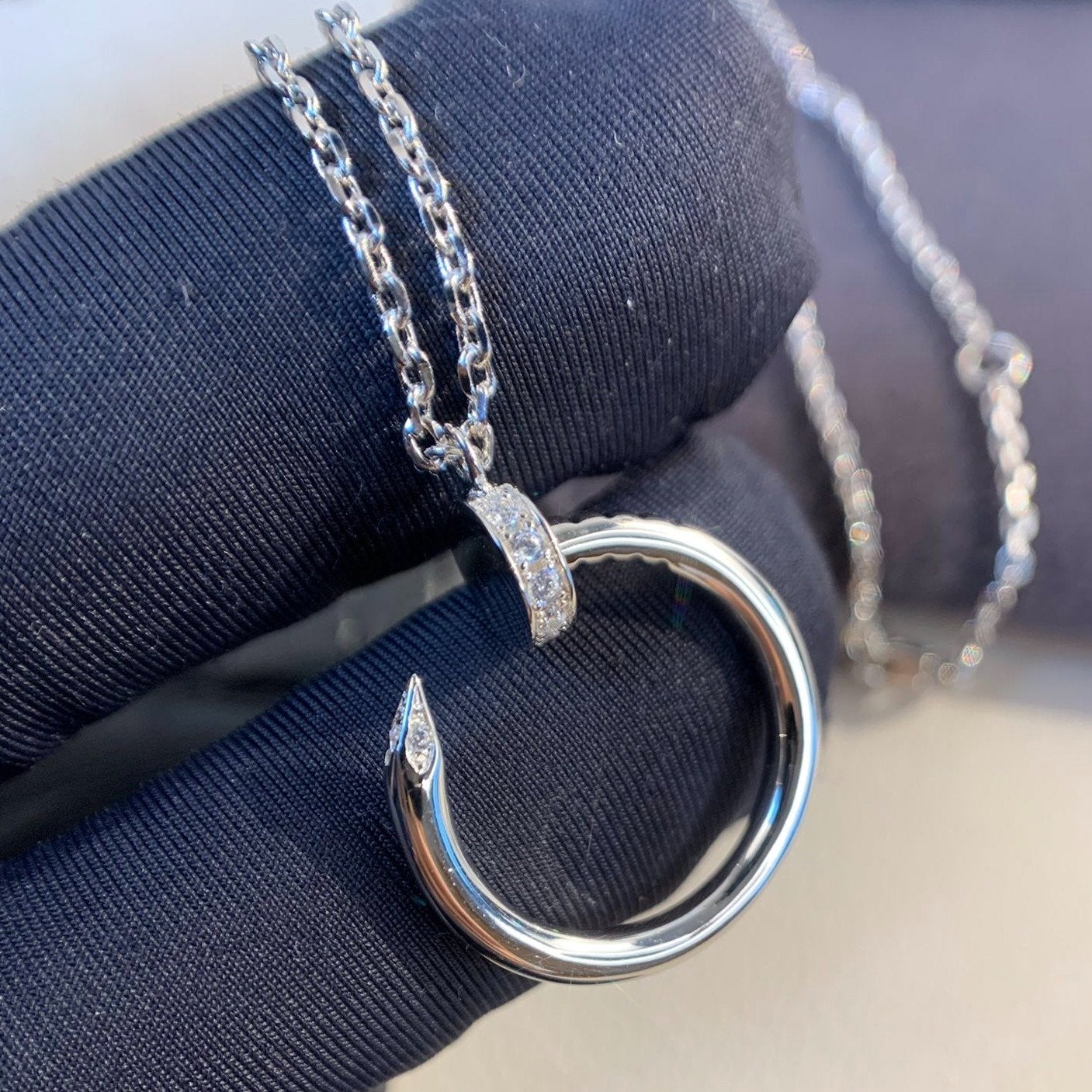 [moco jewelrys]JUSTE COLLIER SILBER