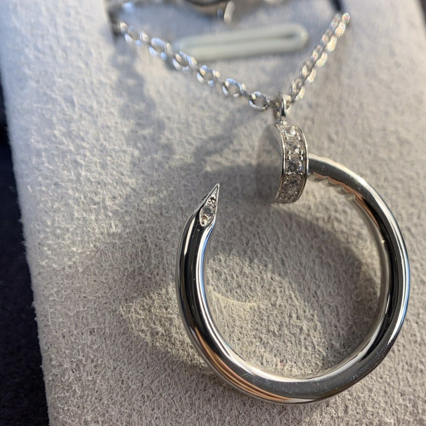 [moco jewelrys]JUSTE COLLIER SILBER
