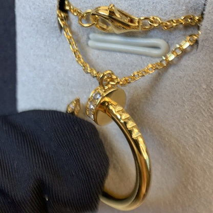 [moco jewelrys]JUSTE NECKLACE GOLD