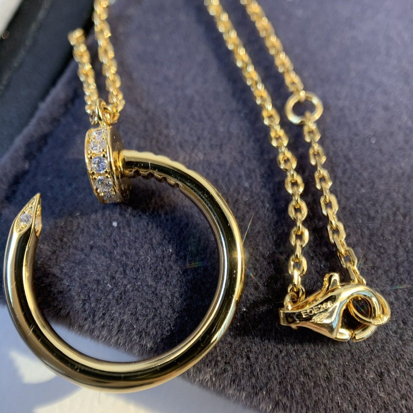 [moco jewelrys]JUSTE NECKLACE GOLD