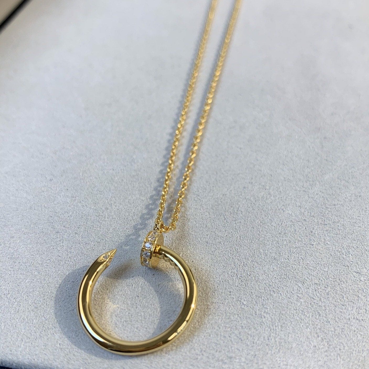 [moco jewelrys]JUSTE NECKLACE GOLD