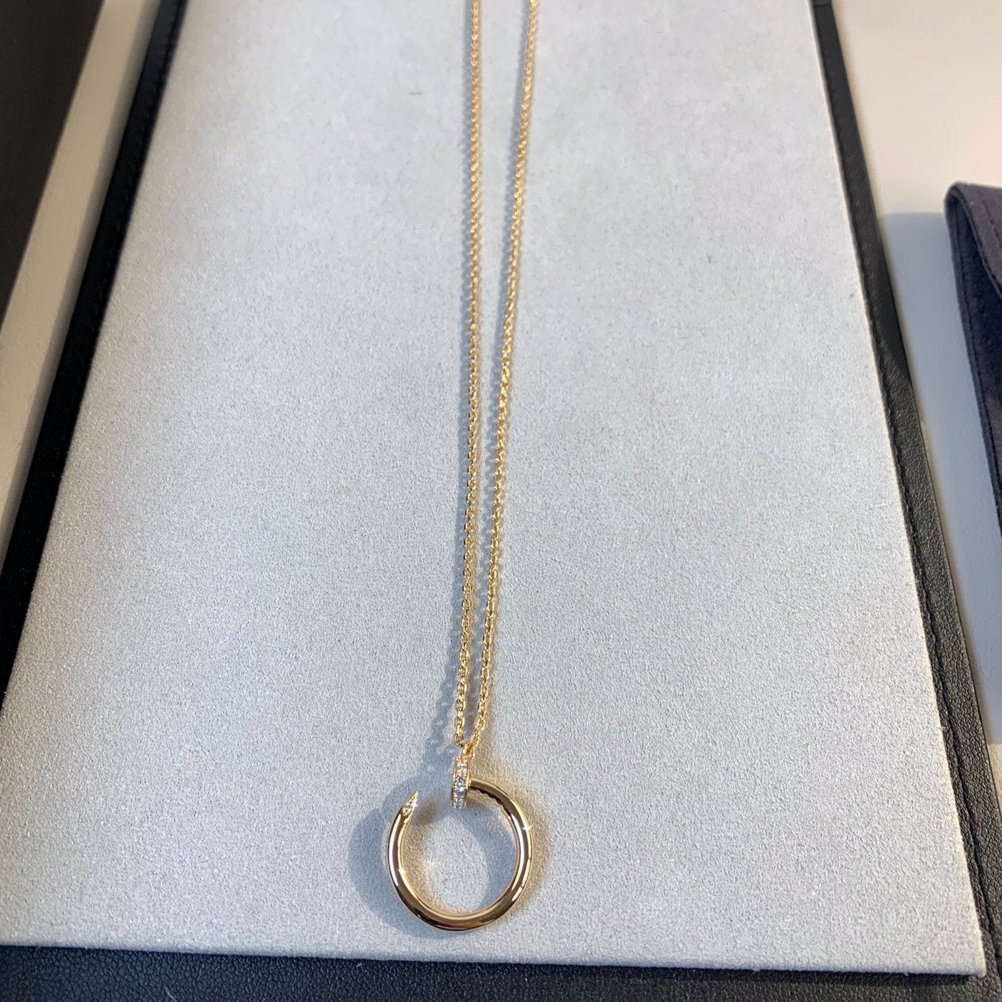 [moco jewelrys]JUSTE HALSKETTE ROSÉGOLD