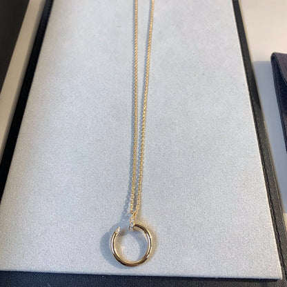 [moco jewelrys]JUSTE HALSKETTE ROSÉGOLD