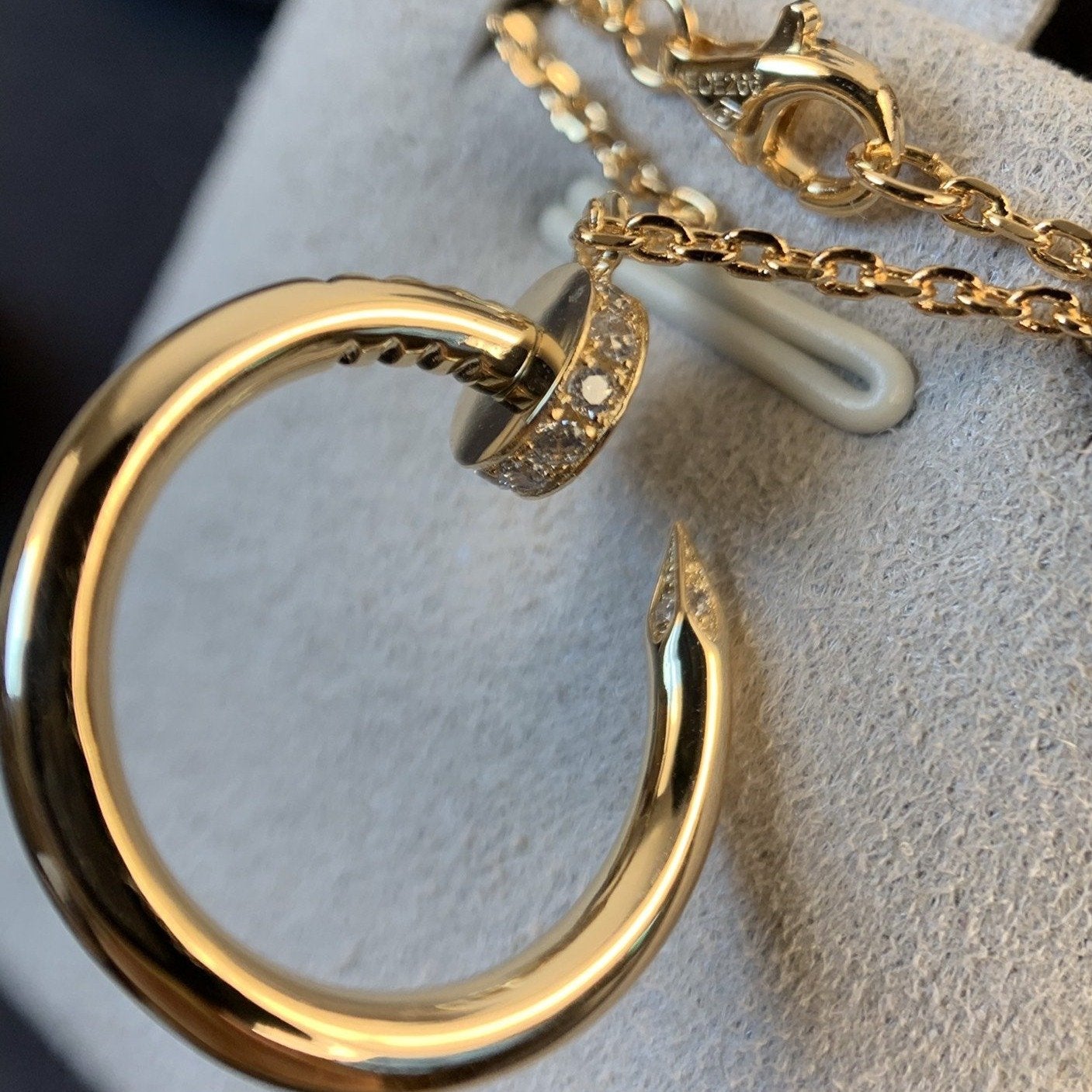 [moco jewelrys]JUSTE HALSKETTE ROSÉGOLD
