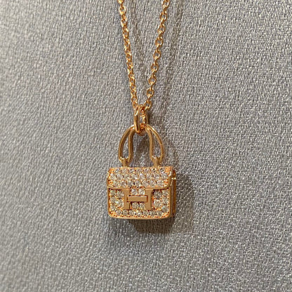 [moco jewelrys]Halskette mit Anhänger CONSTANCE DIAMOND