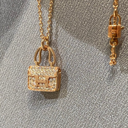 [moco jewelrys]Halskette mit Anhänger CONSTANCE DIAMOND