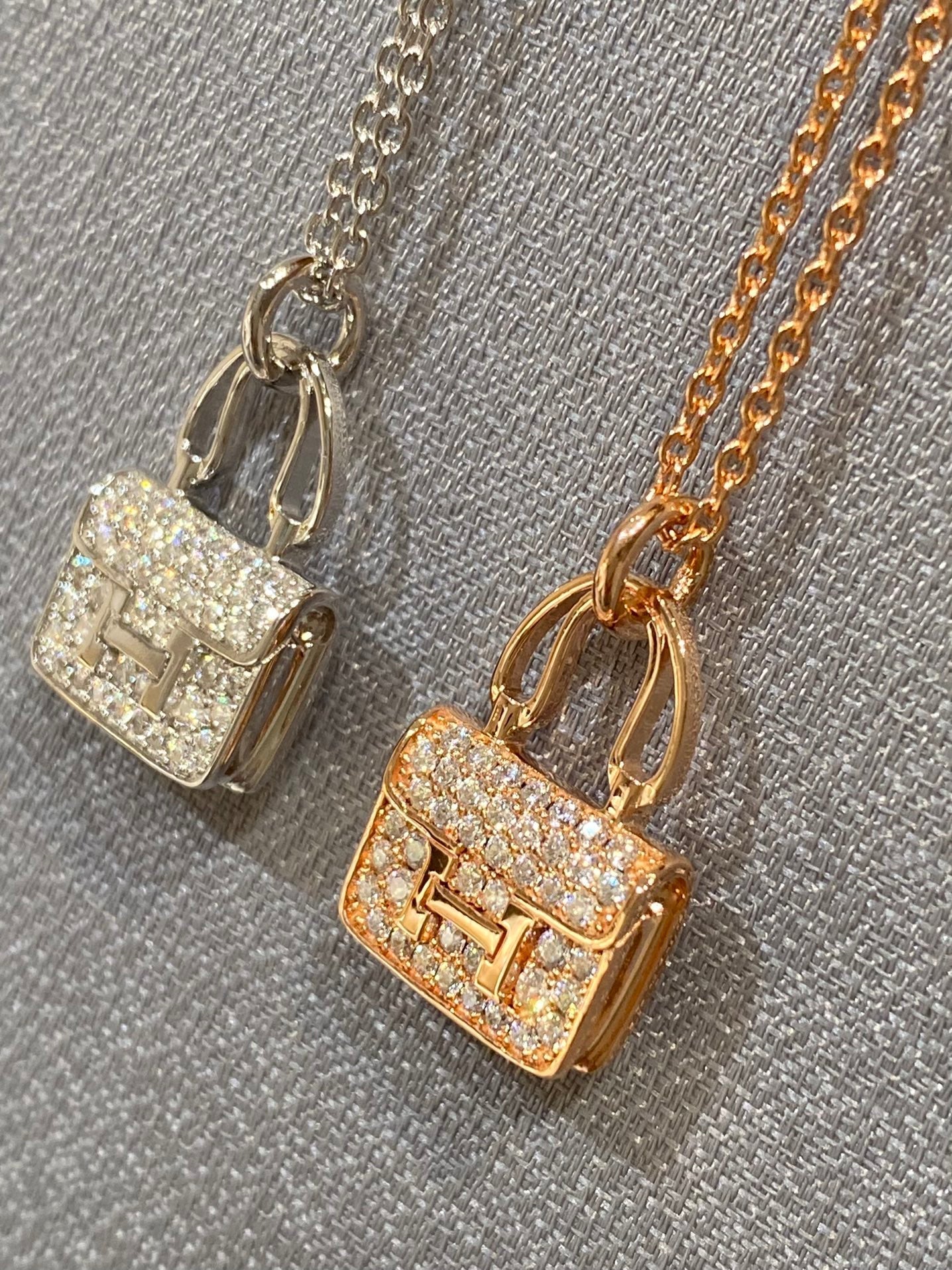 [moco jewelrys]Halskette mit Anhänger CONSTANCE DIAMOND