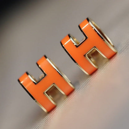 [moco jewelrys]MINI POP H OHRRINGE ORANGE