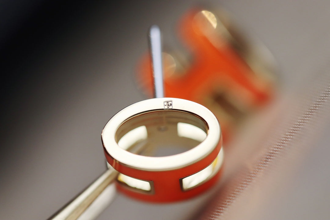 [moco jewelrys]MINI POP H OHRRINGE ORANGE
