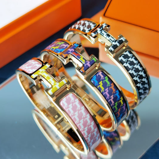 [moco jewelrys]H HORSE BRACELET 12MM
