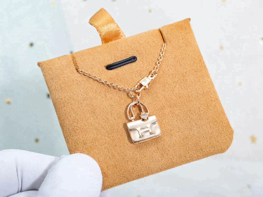 [moco jewelrys]AMULETT ANHÄNGER ROSÉGOLD KETTE