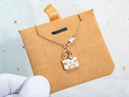 [moco jewelrys]AMULETT ANHÄNGER ROSÉGOLD KETTE