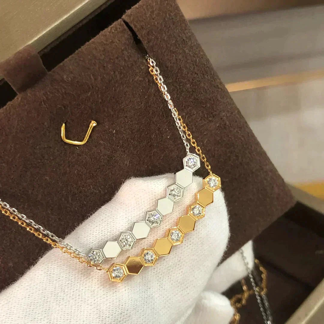 [moco jewelrys]BEE LOVE HALSKETTE DIAMANT