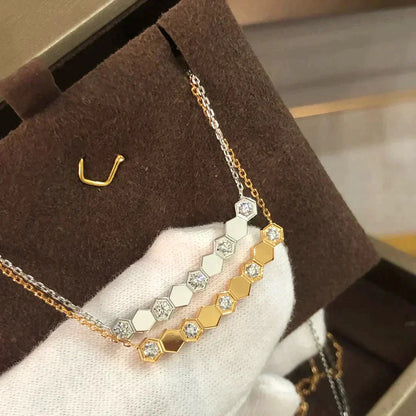 [moco jewelrys]BEE LOVE HALSKETTE DIAMANT