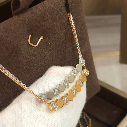 [moco jewelrys]BEE LOVE HALSKETTE DIAMANT