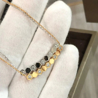 [moco jewelrys]BEE LOVE HALSKETTE DIAMANT