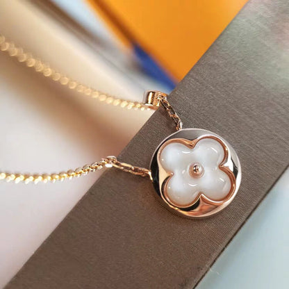 [moco jewelrys]SUN MOP GOLD 1 DIAMOND NECKLACE