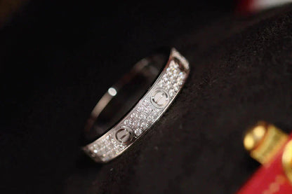 ¡®Moco¡¯LOVE RING 3.6MM DIAMOND PAVED