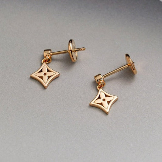 [moco jewelrys]STAR EARRINGS GOLD