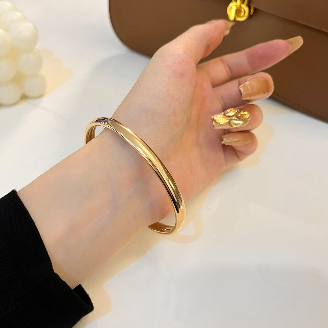 [moco jewelrys]PANTHERE GOLD DIAMOND OPEN BRACELET