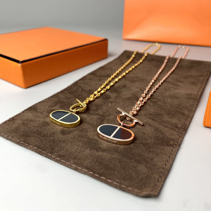 [moco jewelrys]KETTE VERSO SCHWARZE KERAMIK-HALSKETTE