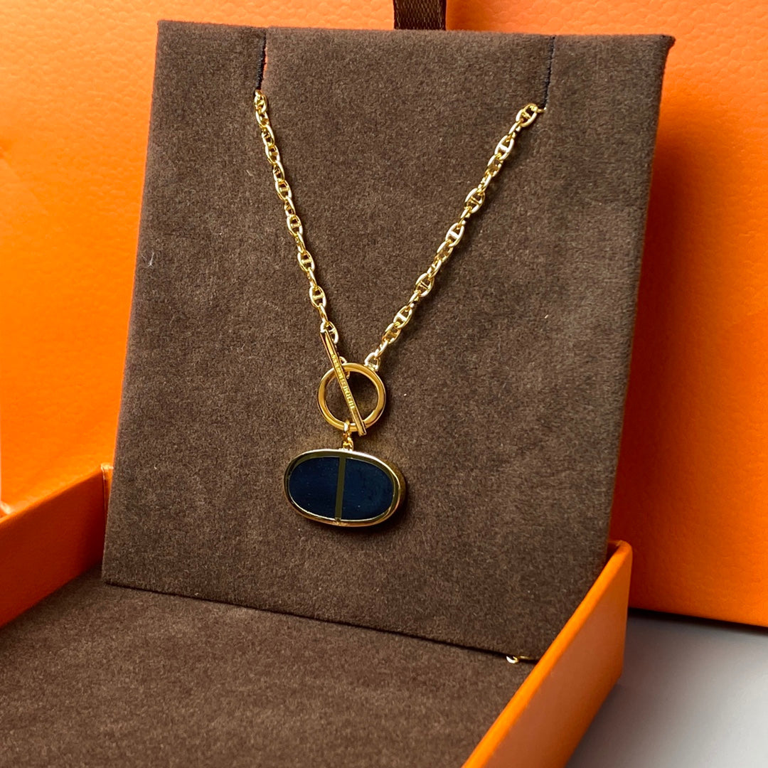 [moco jewelrys]KETTE VERSO SCHWARZE KERAMIK-HALSKETTE