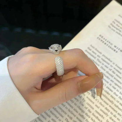 ¡®Moco¡¯PANTHERE 5.5MM ALL DIAMOND RING