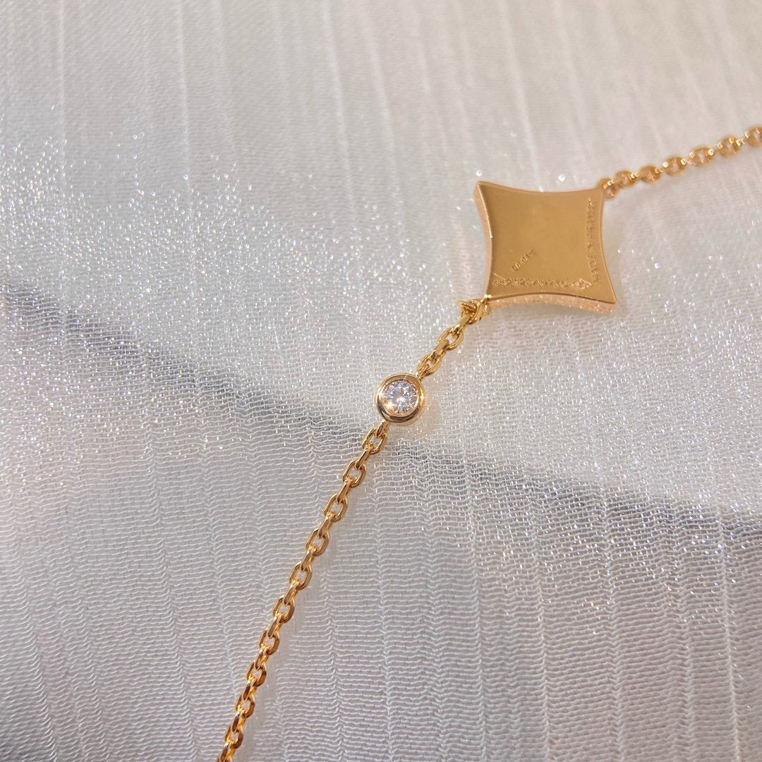 ¡®Moco¡¯COLOR STAR PINK GOLD DIAMOND BRACELET