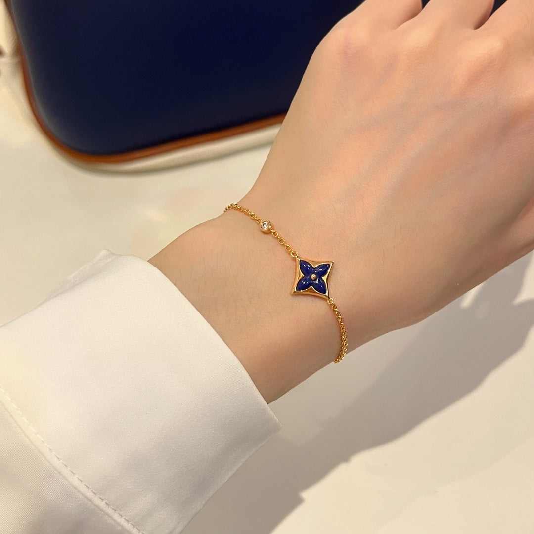 ¡®Moco¡¯COLOR STAR PINK GOLD DIAMOND BRACELET
