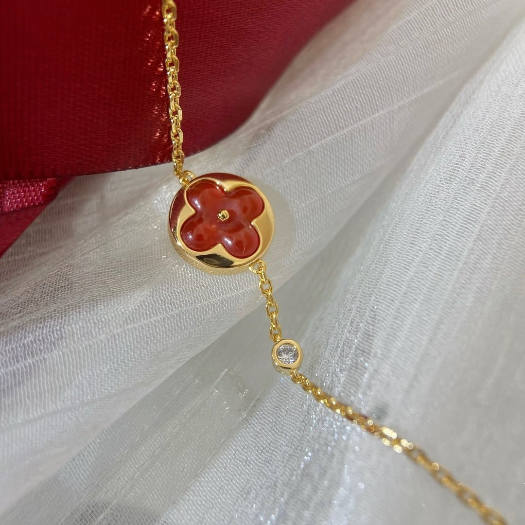 ¡®Moco¡¯SUN PEDANT CARNELIAN BRACELET