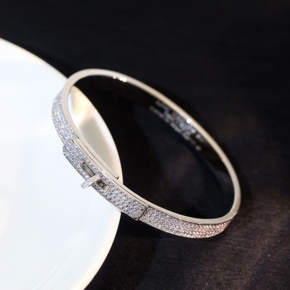 ¡®Moco¡¯KELLY BRACELET DIAMOND PAVED