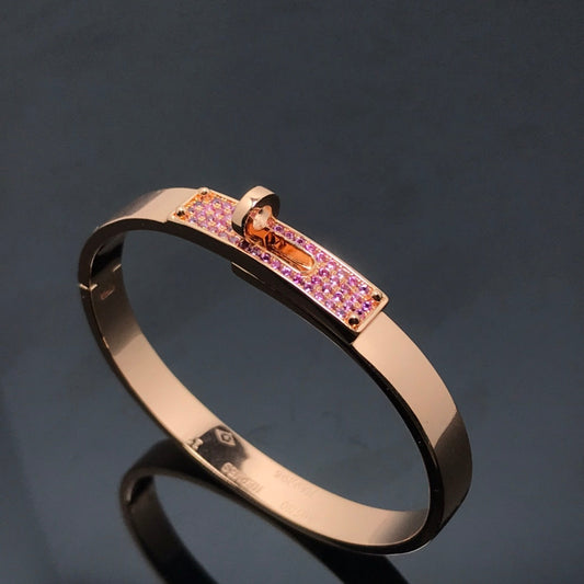 [moco jewelrys]KELLY ARMBAND PINK DIAMANT