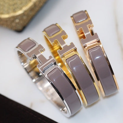 ¡®Moco¡¯H BRACELET 12MM BROWN