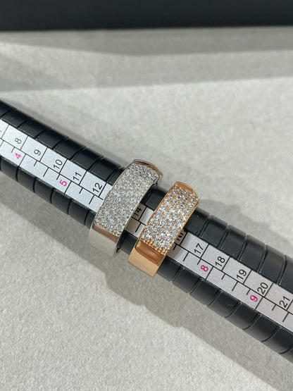 [moco jewelrys]LIENS EVIDENCE DIAMANT-PAVÉ-RING