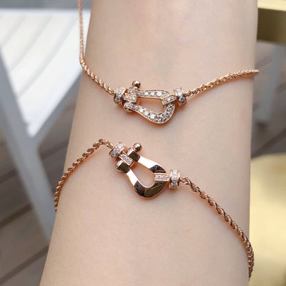 [moco jewelrys]FORCE 10 ROSÉGOLD DIAMANT HALSKETTE