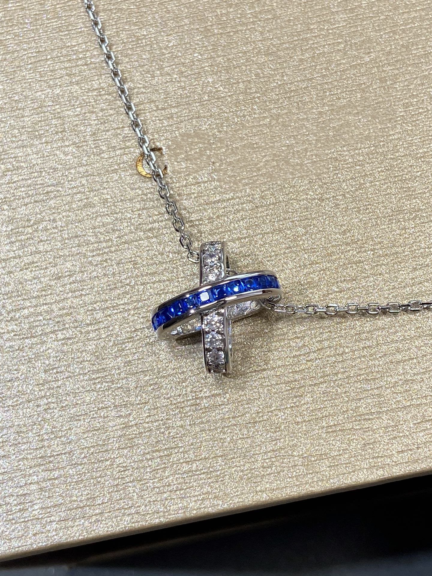 [moco jewelrys]LIENS DIAMOND SILBER HALSKETTE