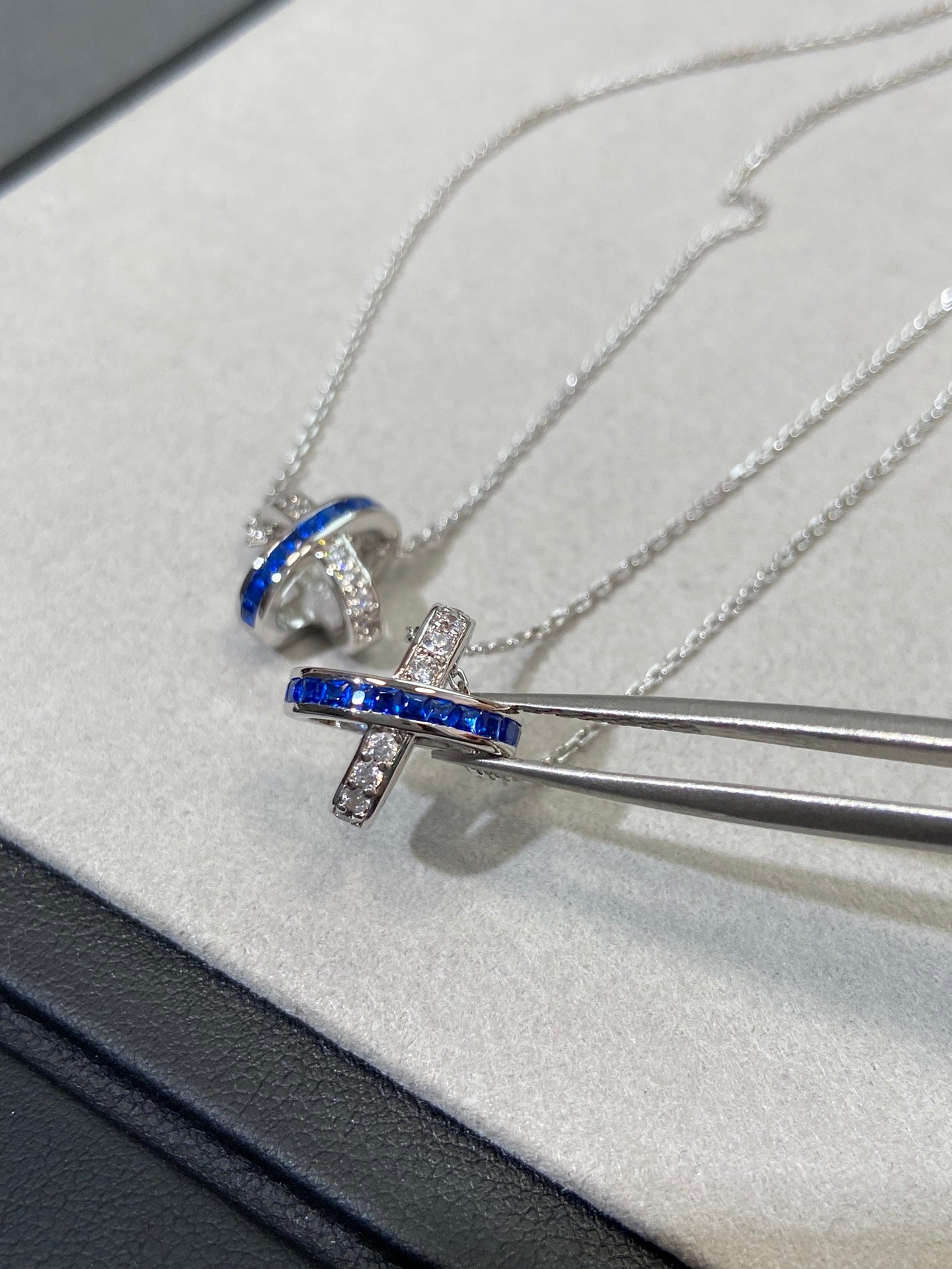[moco jewelrys]LIENS DIAMOND SILBER HALSKETTE