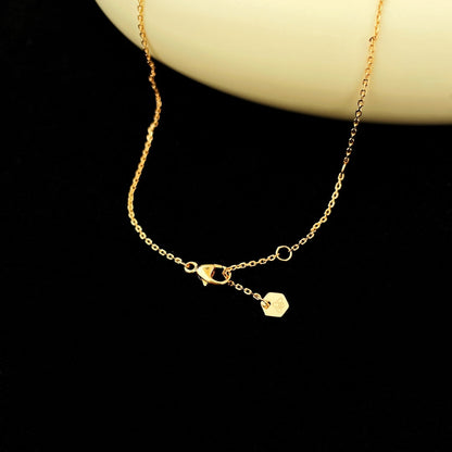 [moco jewelrys]BEE MINI ANHÄNGER DIAMANT HALSKETTE