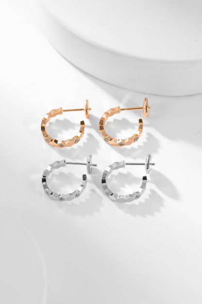 [moco jewelrys]BEE LOVE DIAMANT CREOLEN