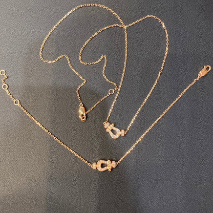 [moco jewelrys]FORCE 10 DIAMANT HALSKETTE AUS ROSÉGOLD MINI MODELL