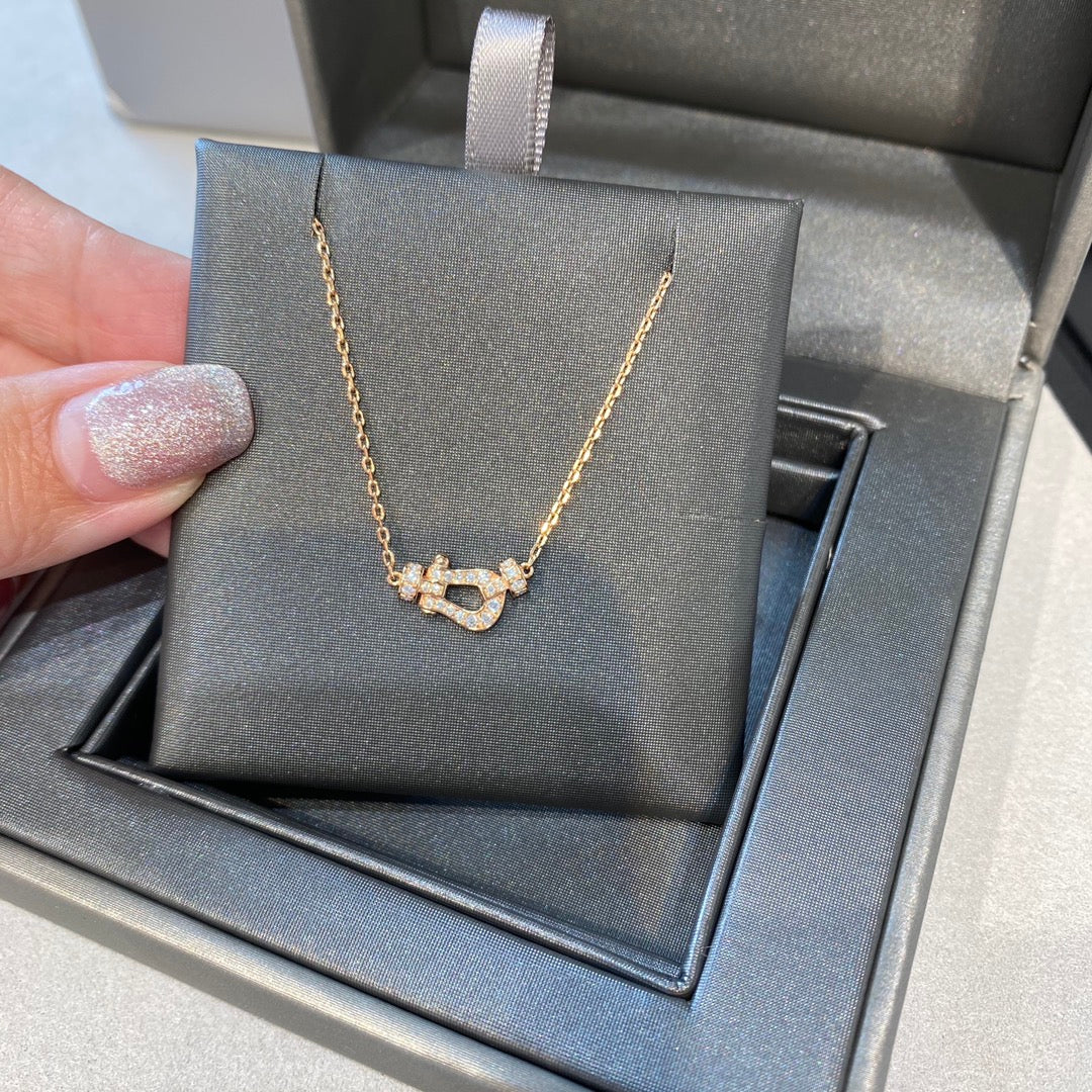 [moco jewelrys]FORCE 10 DIAMANT HALSKETTE AUS ROSÉGOLD MINI MODELL